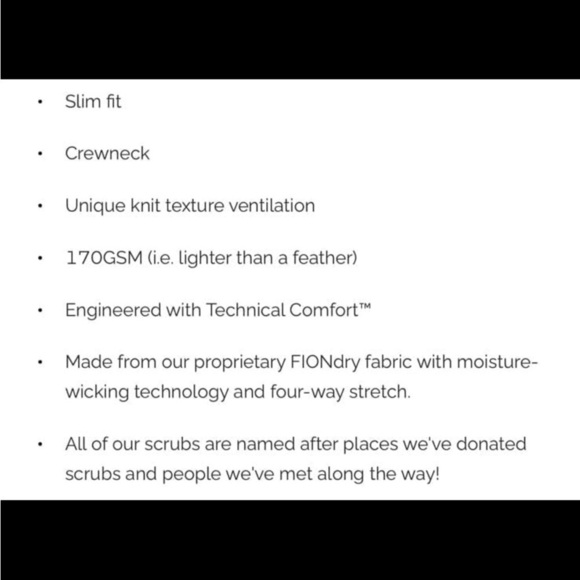 FIGS Women's Light Dark Harbor Salta Seamless - Longsleeve Underscrub XS top - Picture 7 of 9